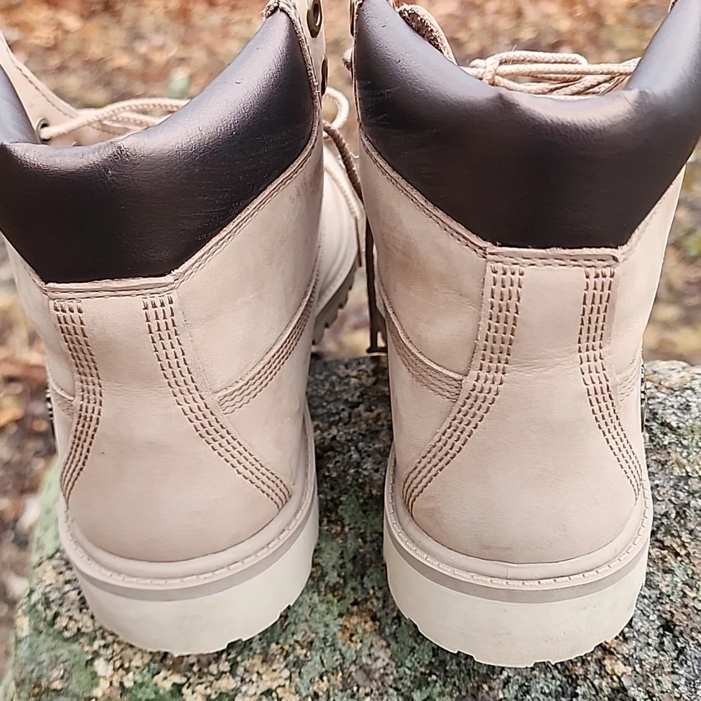 Timberland Insulated Light Tan Leather Boots